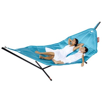 fatboy H�ngematte aqua mit St�nder