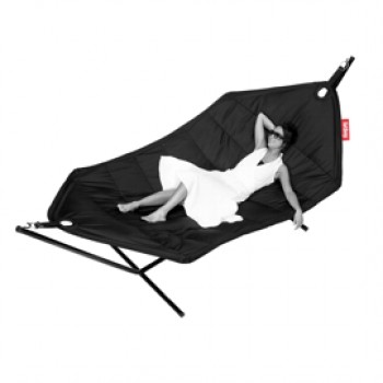 fatboy H�ngematte schwarz mit St�nder