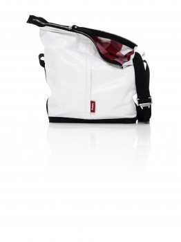 fatboy metallic soulbag M weiss