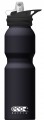 Sportline 800ml mit Sporttop und Gripdip - black mat