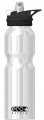 Sportline 800ml mit Sporttop und Gripdip - snowwhite