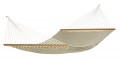 North American Style Doppelstabh�ngematte, Korbmuster, flachs